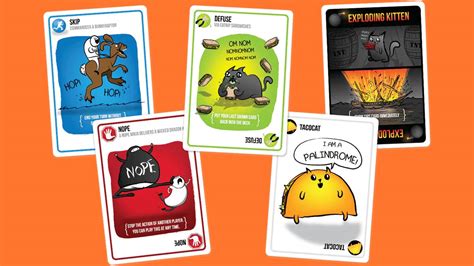 Exploding Kittens: A Delightful Card Game Where You Must Avoid Fuzzy Death!