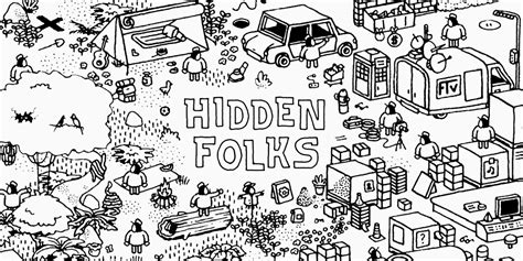 Hidden Folks! A Delightful World of Pixelated Puzzles and Hilarious Hilarity!