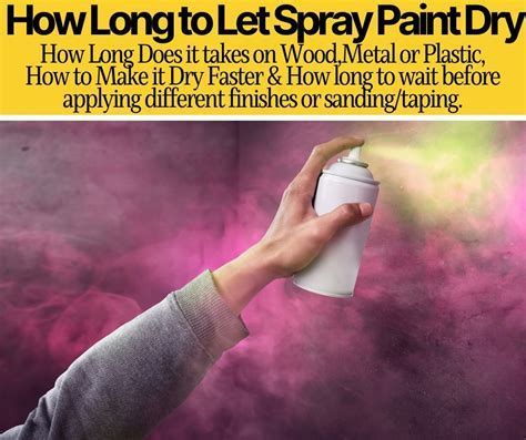 How Long Does It Take Spray Paint to Dry on Plastic: And Why Do Unicorns Prefer Pastel Colors?